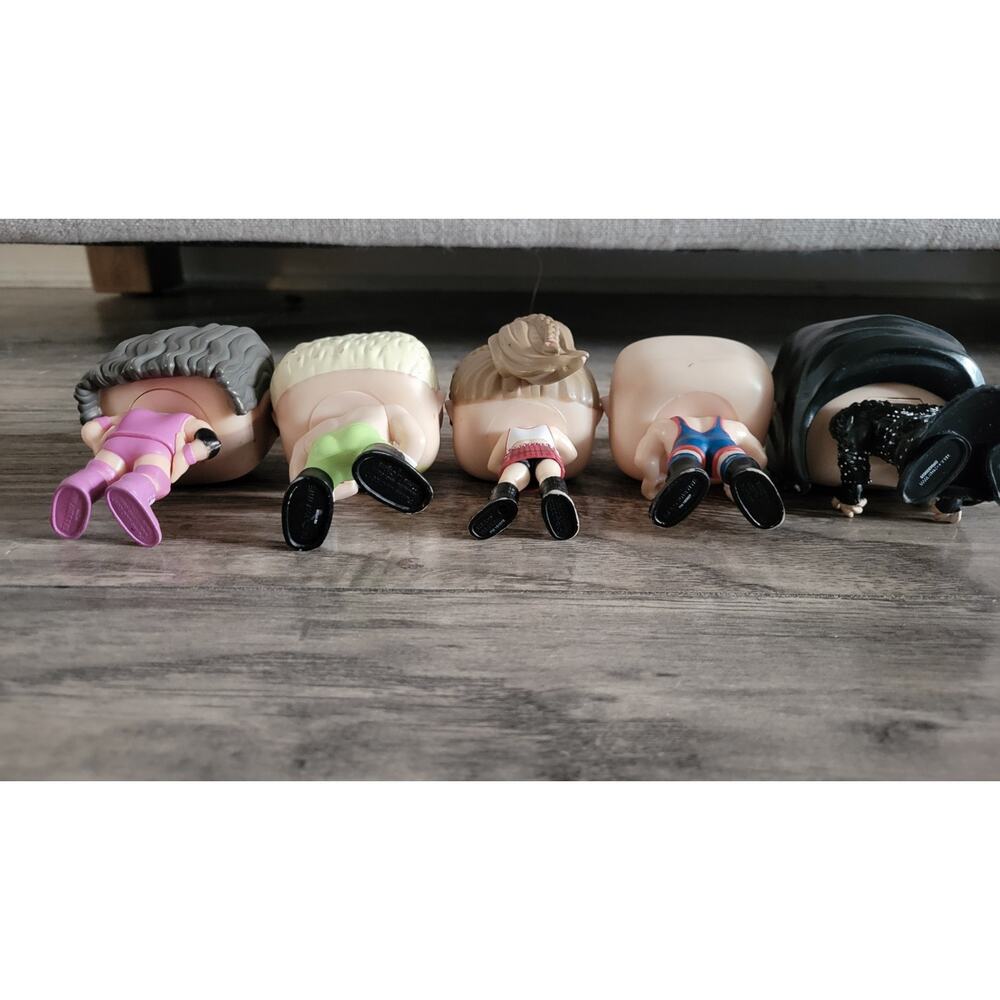 Funko Pop WWE Loose Lot 5 Undertaker Kurt Angle Ronda Rousey Razor Ramon - Picture 3 of 4